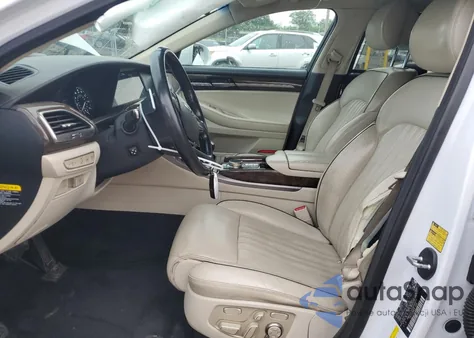 2018 Genesis G90 Ultimate z USA, uszkodzony, nr VIN KMHG54JH7JU045213